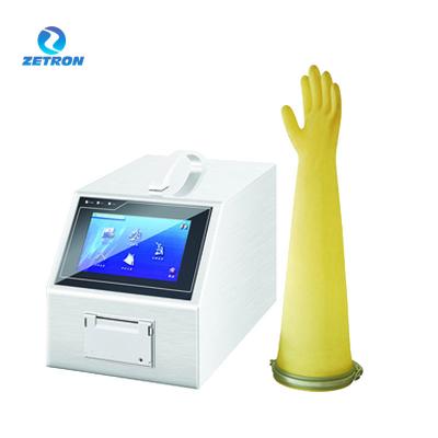 China Online GT-2.0 Color Touch Screen Glove Integrity Tester Positive Pressure Leak Detector for sale