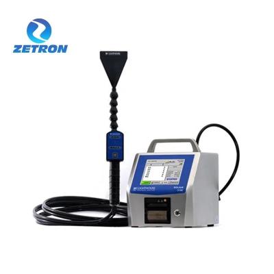China Zetron SOLAIR-1100 Dust Cleanroom Particle Counter Lighthouse Large Screen High Sensitivity Te koop