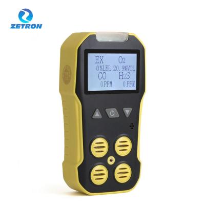 China Zetron BH-4A Portable Gas Leakage Detector Alarm Measurement O2 CO VOC for sale