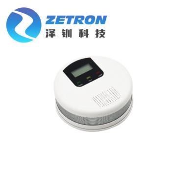 China het Gasalarm Op batterijen van Co van 0~999 p.p.m. Slim met LEIDENE Digitale Vertoning Te koop