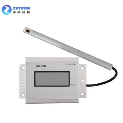 China Remote 20m/S Air Velocity Sensor Anti Pollution for cleanroom airborne particle counter monitoring system for sale