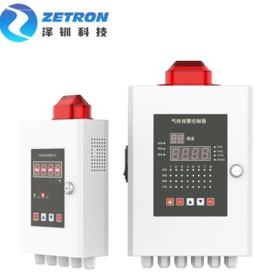 China Electric Gas Detector Controller 8 Channels Gas Alarm controller for industrial HVAC for sale