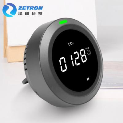 China Desktop Indoor Air Quality Monitors USB Power Carbon Dioxide Gas Detector OBM ODM for sale