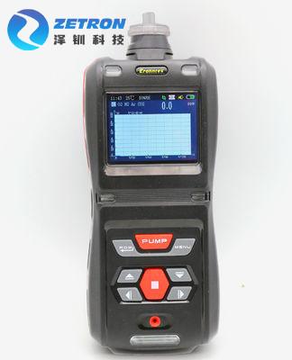 China Alarmas vibrantes visuales audibles portátiles del CNH CLO2 O3 del detector de gas del amoníaco NO2 en venta