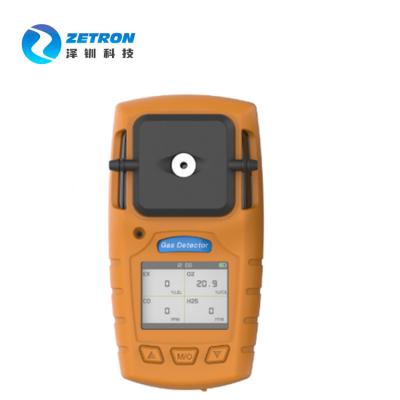 中国 三重警報機能の1つの携帯用ガス探知器に付きZt400k 4つ 販売のため