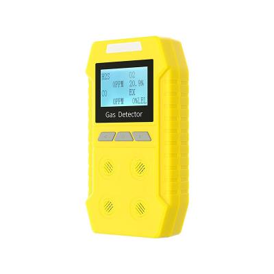 China Handheld Small Light Portable Multi Gas Detector H2s / O2 / Co / Ex Diffusion Type for sale