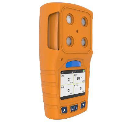 China Industrial Area Lcd Screen Portable Multi Gas Detector In Toxic And Flammable Personal Gas for sale