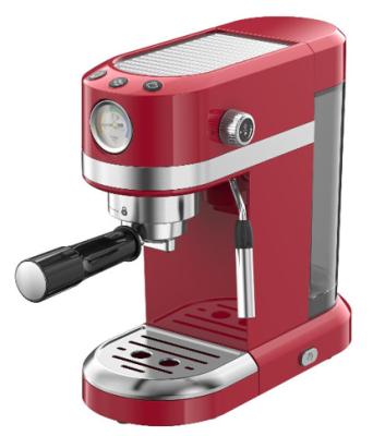 China ODM Red 1350W Digital Espresso Machine With Thermometer for sale