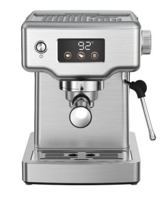 China Modernized Digital Espresso Machine Full SS Housing Silver Colour for sale