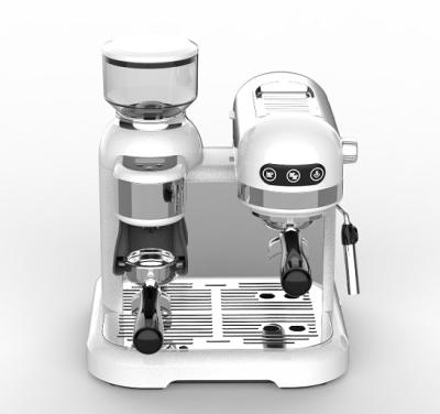 China White Colour 1.4L Digital Espresso Machine Electrical Appliance for sale