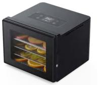 Cina Quattro disidratatore elettrico nero dell'alimento della fila 1100W con la porta trasparente in vendita