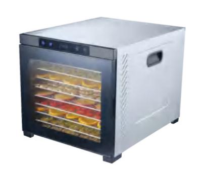Chine 240V 10 Tray Stainless Steel Dehydrator, 900W Apple Chips Dehydrator à vendre