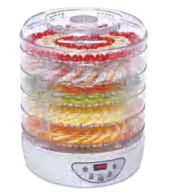 China O círculo da cozinha dá forma à temperatura do desidratador do alimento da prateleira 900W 5 ajustável à venda