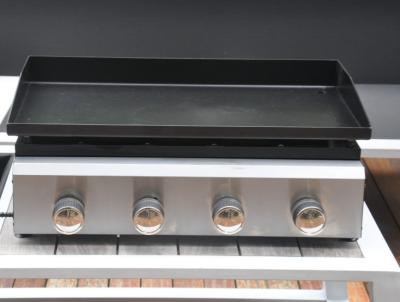 China 240V 1000W 4 Burner Stainless Steel Outdoor Grill Rustproof for sale