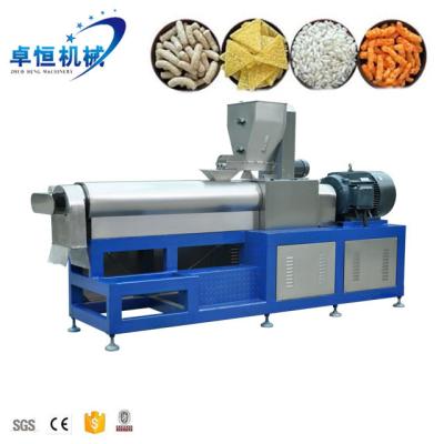 China Factory puff snack machine corn snack puffs machine core filling snack bar machine à venda