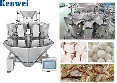 Chine Machine de pesage de Multihead d'aliments surgelés avec 14 la trémie des têtes 2.5L à vendre