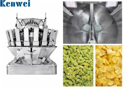 Chine Peseur à grande vitesse de Multihead de farine d'avoine de 20 têtes 1.6L/2.5l pour les écrous de mélange à vendre