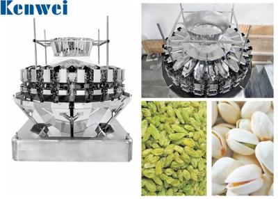 China Multifunction 3 Layers 24 Heads Weighing Packaging Machine 0.5L For Candy Raisins for sale