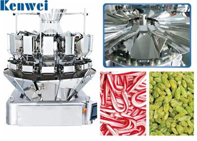 China High Productivity Snack Foods 14 Heads Multihead Weigher 3L Hopper 10-1000g for sale