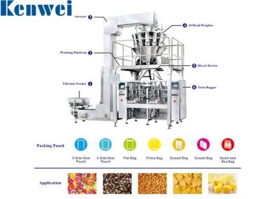 China High Speed Bag Packaging Machine For Weighing Candy for sale