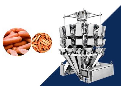 China 1000g Sausage Multihead Weighing Packaging Machine 30P/M for sale