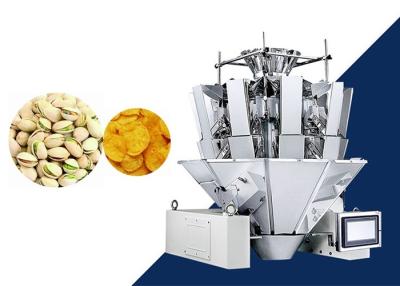 China Carbon Steel Nuts 10 Head Multihead Weigher Machine 250g for sale