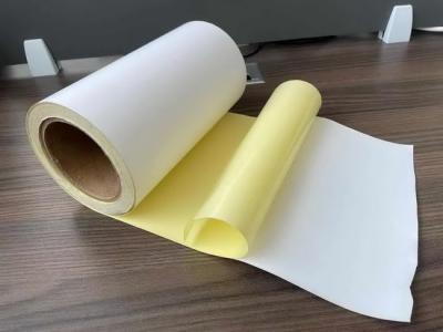 China Yellow Glassine Paper 500m SGS Direct Thermal Labels for sale