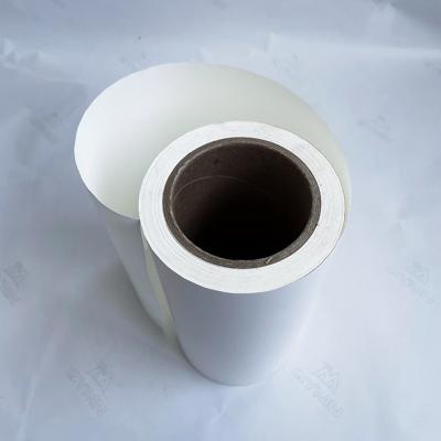 China Refrigerado 74 materiais congelados PP da etiqueta do produto do UM com papel glassine branco à venda