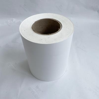 China 1080mm White Glassine Liner 76mm Low Temperature Labels for sale