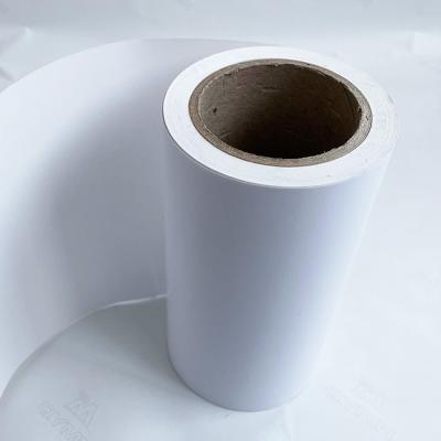 China 1080mm White Glossine Liner 64GSM Pharmaceutical Labels for sale