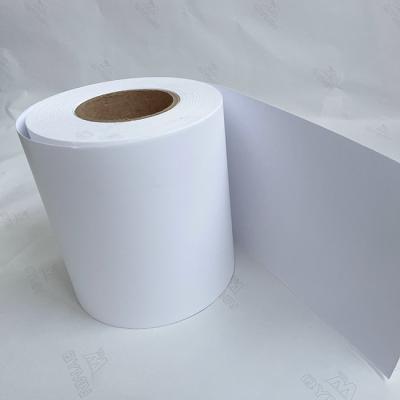 Chine labels en blanc de tissu de 76mm à vendre