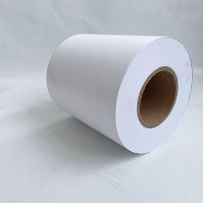 China Pearl Film Self Adhesive Labels with Hot Melt Glue White Glassine Paper for sale