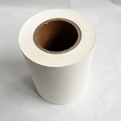 China 70g Semi Gloss Paper With 60g White Glassine Liner Hot Melt Glue for sale