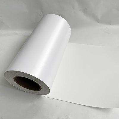 China Hot Melt Glue Industrial Adhesive Labels with 60G White Glassine Liner for sale
