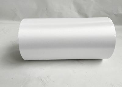 China 54UM Synthetic Paper PP Film Industrial Adhesive Label with Hot Melt Glue for sale