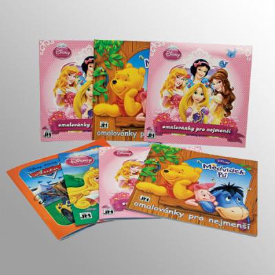 China Promotional Comic Art Book Printing With Saddle Stitch Binding For Children for sale