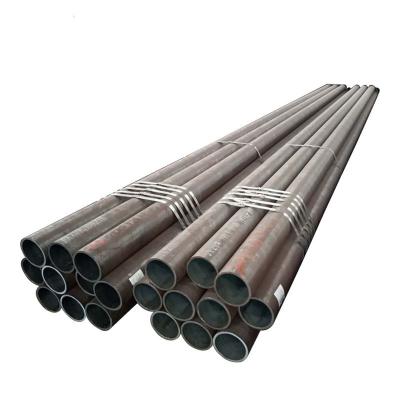 Chine Couper le tube d'acier doux galvanisé par A106B de la longueur 6.4m noire de tuyau d'acier doux à vendre