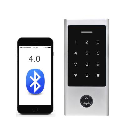 China Outdoor Bluetooth 125KHz Proximity Card Reader Keypad Access Control for sale