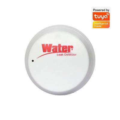 China Tuya Smart Home Life Remote Control Low Power Consumption Wifi Water Pipe Leakage Detector for sale