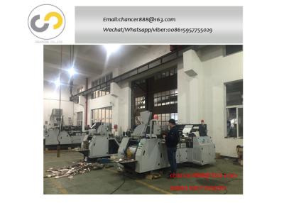 China Fully automatic food paper bag making machine for sandwich, paper bag sealing machine for sale