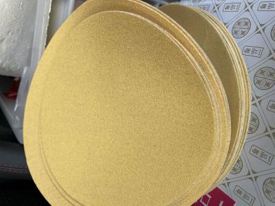中国 金属の表面粉砕のための紙やすりで磨くパッドOEMのあたりのヴェルクロ裏付け磨く 販売のため