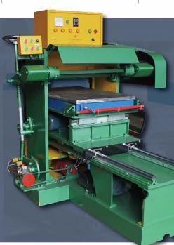 China Automatic Metal Buffing Machine Mechanically Driven With Shining Finish for sale
