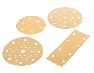China Anti Clogging Abrasive Round Sanding Pads 60-2000 Grit For Polishing for sale
