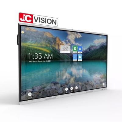 China 4K Android OPS 75 Inch Interactive Display Smart Touch Screen Interactive Whiteboard for sale
