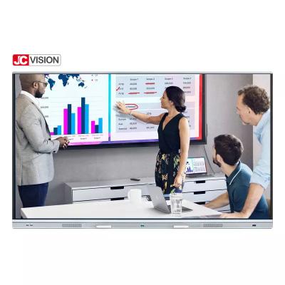 China JCVISION Interactive Flat Panel 86 Inch Smart Interactive Screen For School Conference for sale