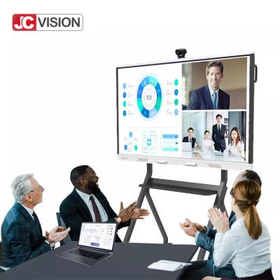 China JCVISION 4K 178° Visual Angle White Class Ensino, conferência usando quadro branco interativo 3840 × 2160 UHD 75 polegadas à venda