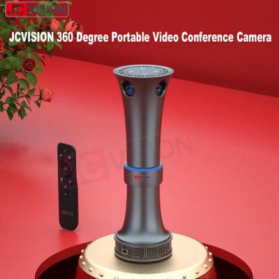 China JCVISION 360 Panoramische Videowebcamera Echo Cancellation Microphone Voice Tracking Te koop