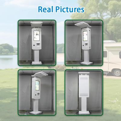 China 32Inch Outdoor Android PC Self Service Payment Kiosk with LED Strip for sale