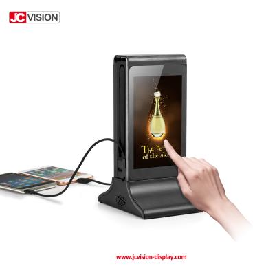 China 1280*800 Table Top Ads Screen Display Restaurant Power Bank 1G DDR3 for sale