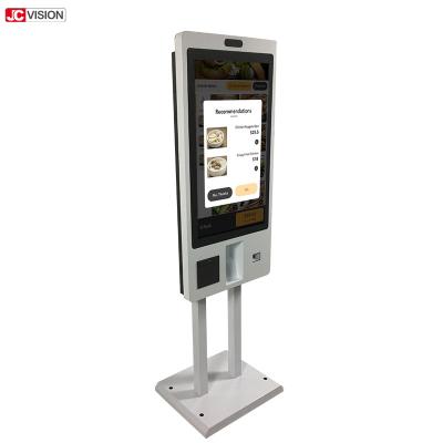 China Multi Touchscreen Kiosk Payment Machine 32inch Restaurant Self Ordering System for sale